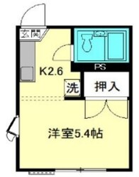 四季ハイツの物件間取画像